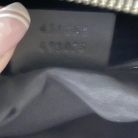 GUCCI Logo GG Pattern Crossbody Shoulder Bag PVC Canvas Webline (155731) - Picture 10 of 11